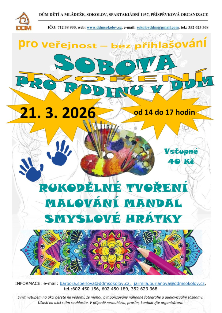 Sobota pro rodinu v DDM