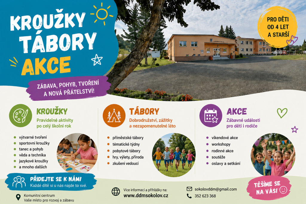 POSTUP PRO PŘIHLÁŠOVÁNÍ DO ZÁJMOVÝCH ÚTVARŮ, NA TÁBORY A NA  AKCE