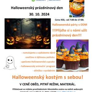 Halloweenský prázdninový den