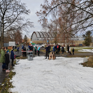 Zimní soutěž v biatlonu