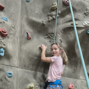 Vánoční lezení na umělé stěně